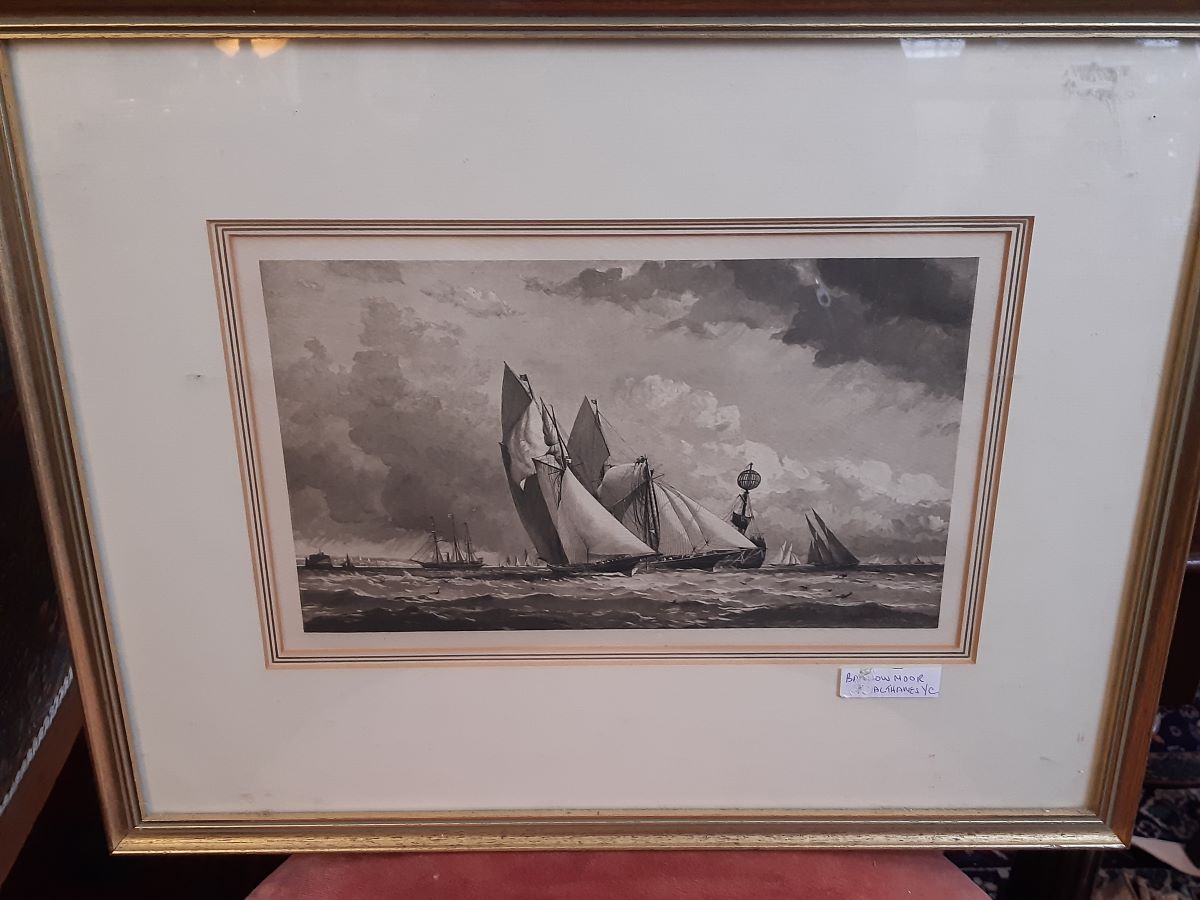 Royal Thames YC, Victorian watercolour